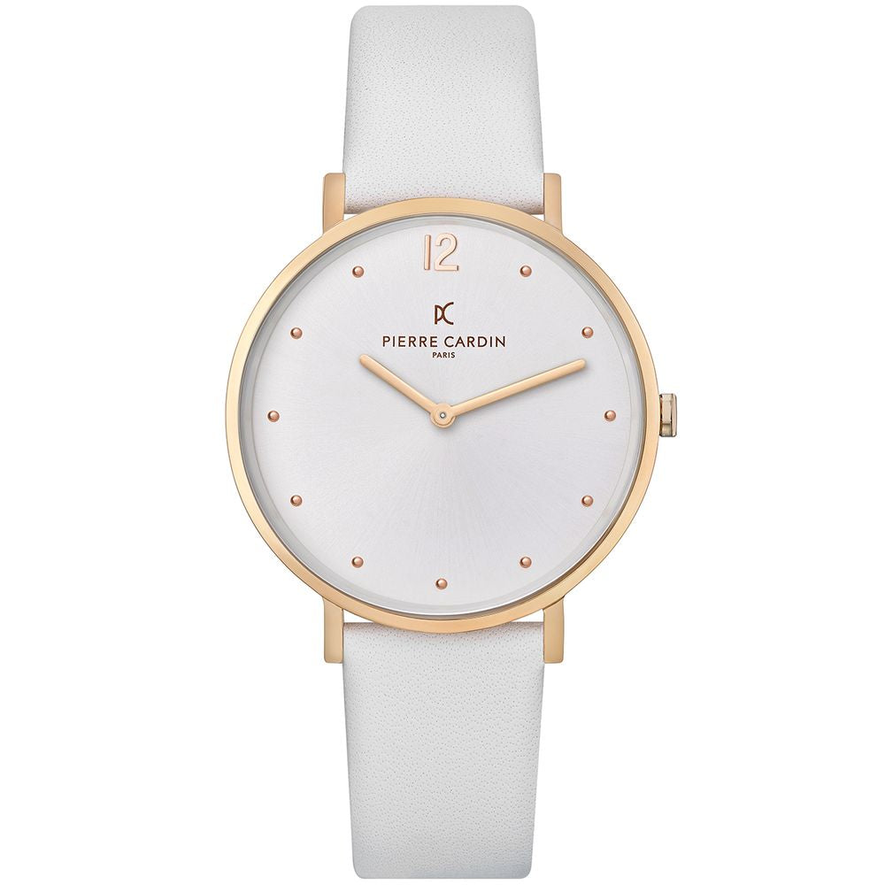 Pierre Cardin White Women Watch - Luksusmuotia Pierre Cardin - Tutustu YVES JAVANNI® 