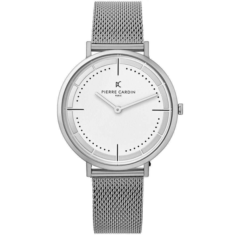 Pierre Cardin Silver Men Watch - Luksusmuotia Pierre Cardin - Tutustu YVES JAVANNI® 