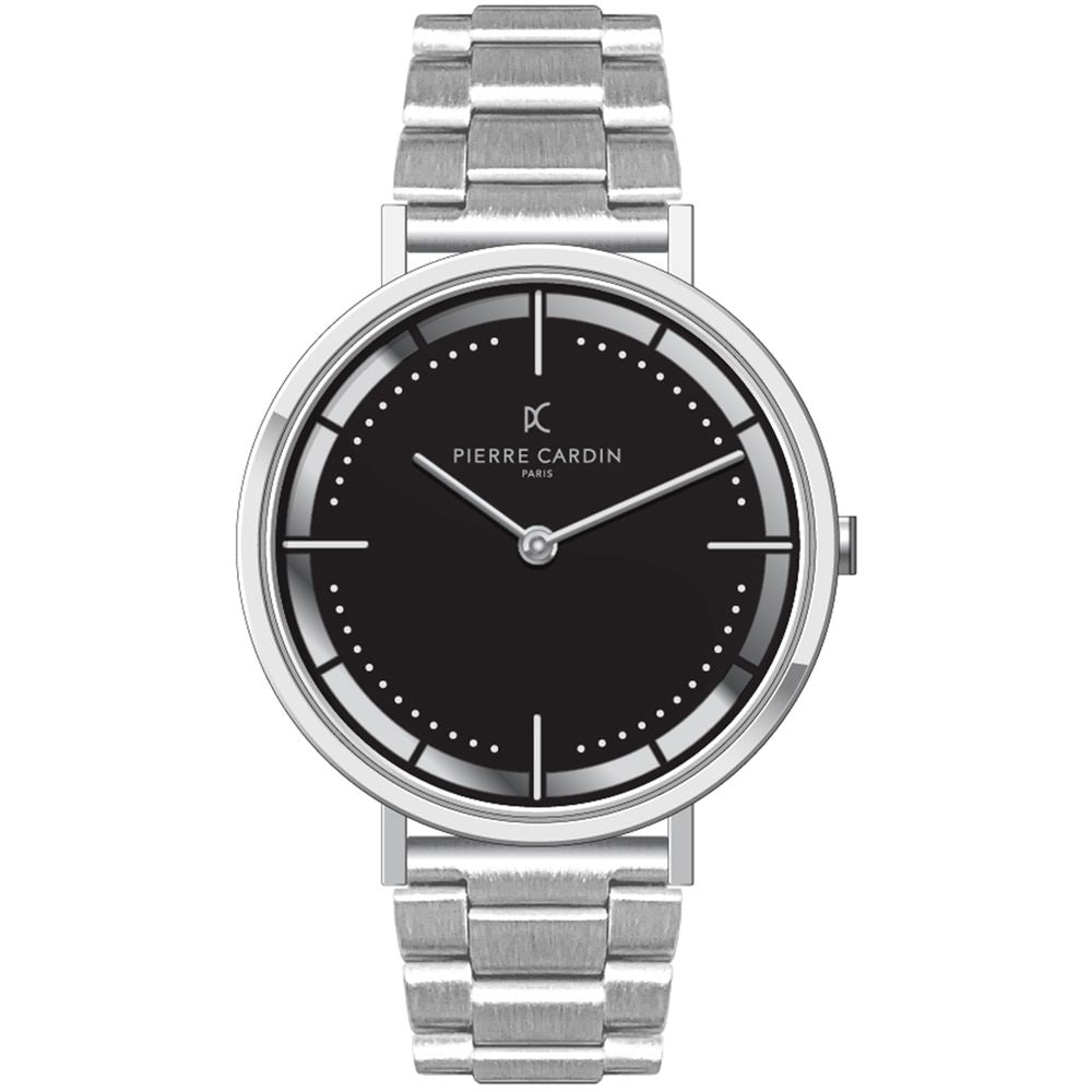 Pierre Cardin Silver Men Watch - Luksusmuotia Pierre Cardin - Tutustu YVES JAVANNI® 