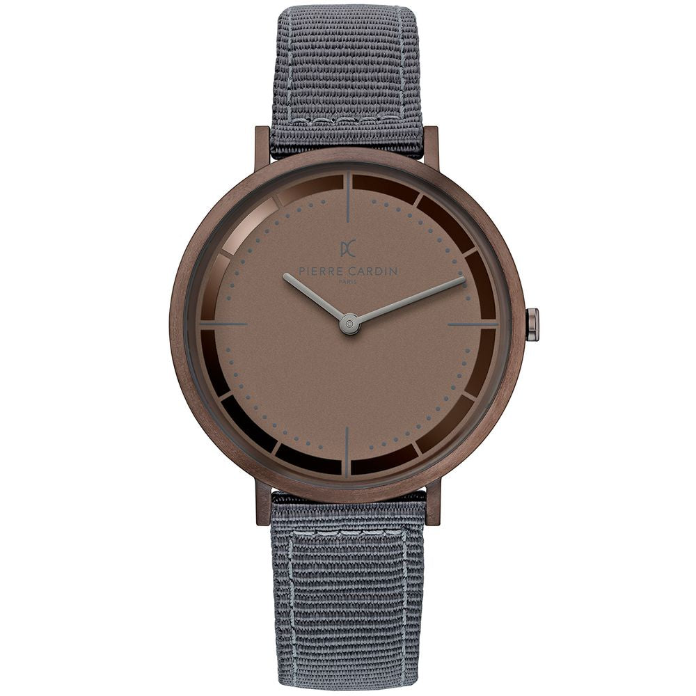 Pierre Cardin Gray Men Watch - Luksusmuotia Pierre Cardin - Tutustu YVES JAVANNI® 