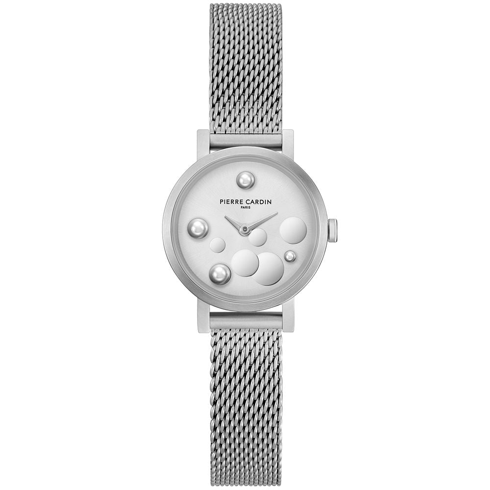 Pierre Cardin Silver Women Watch - Luksusmuotia Pierre Cardin - Tutustu YVES JAVANNI® 