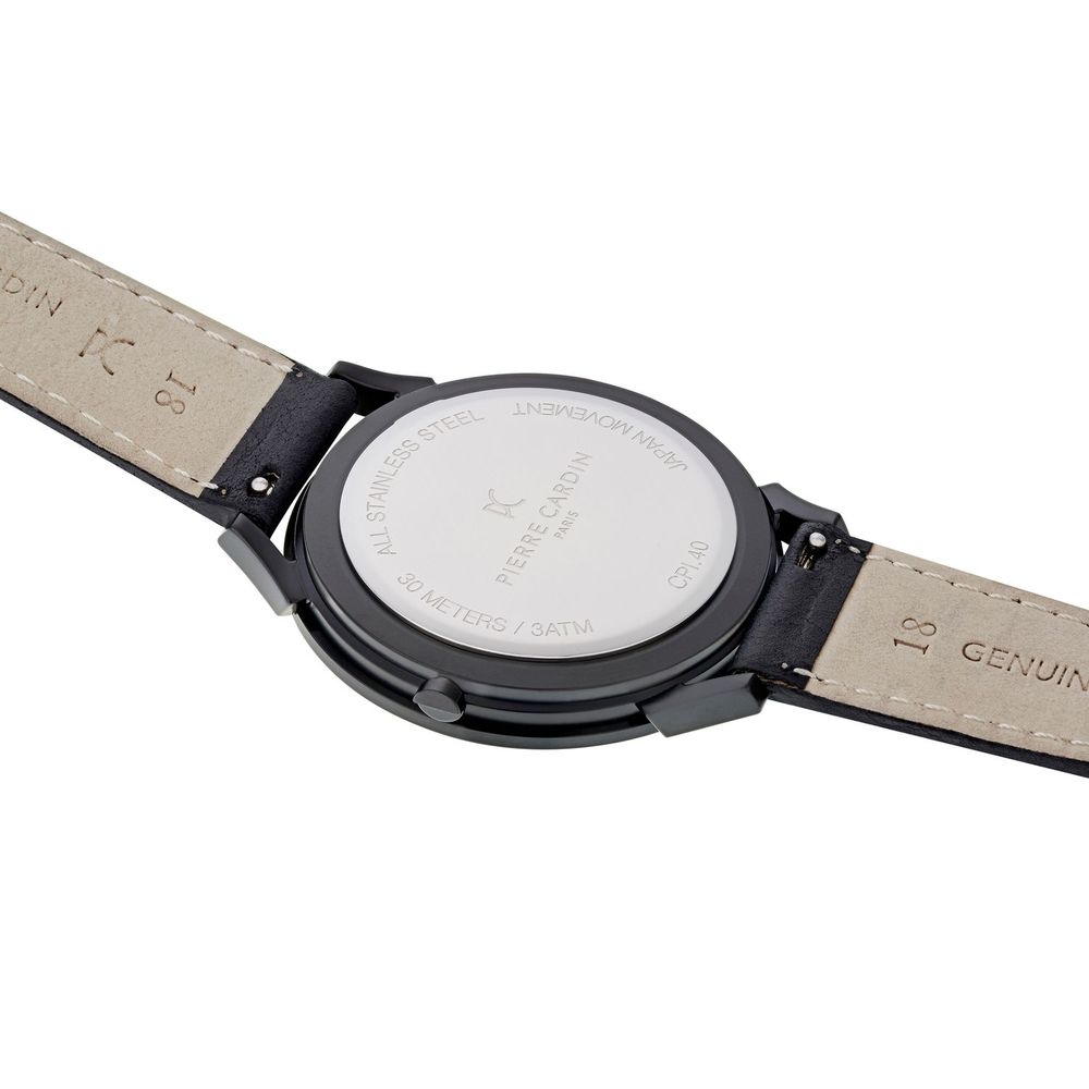 Pierre Cardin Black Men Watch - Luksusmuotia Pierre Cardin - Tutustu YVES JAVANNI® 