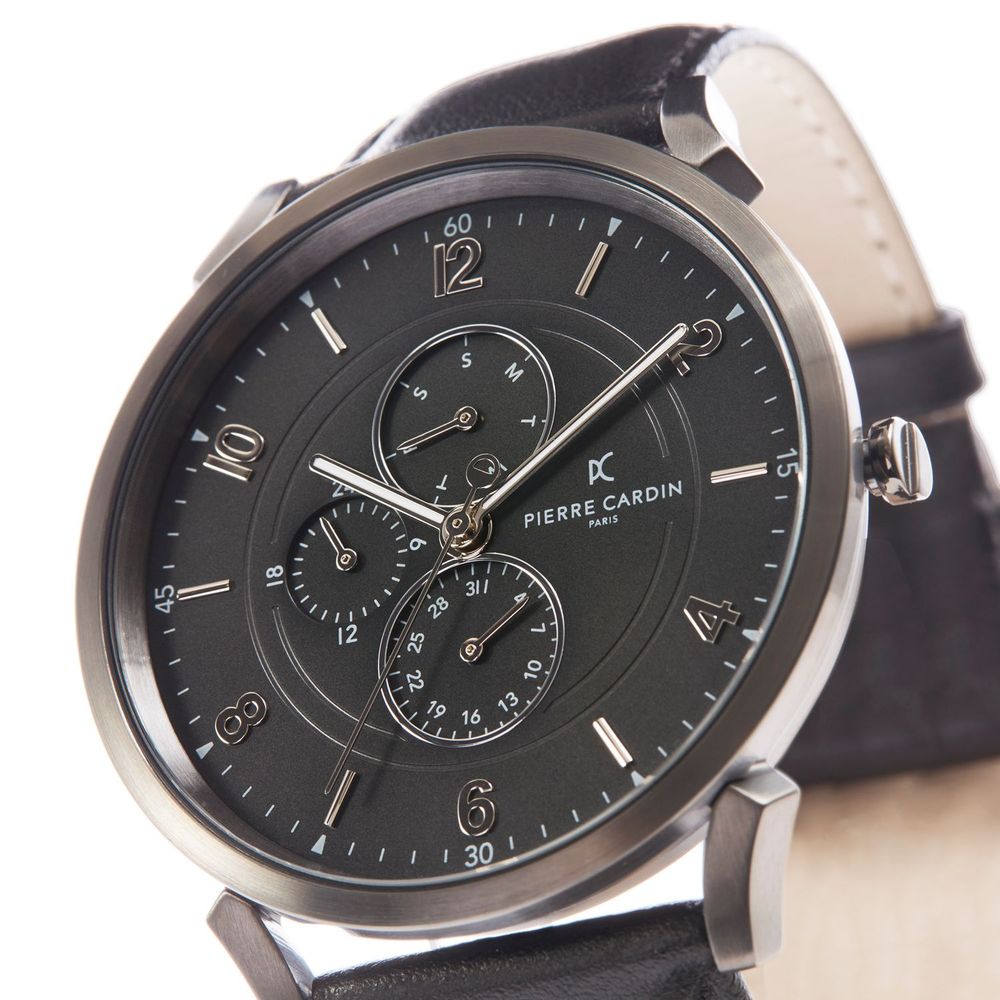 Pierre Cardin Silver Men Watch - Luksusmuotia Pierre Cardin - Tutustu YVES JAVANNI® 