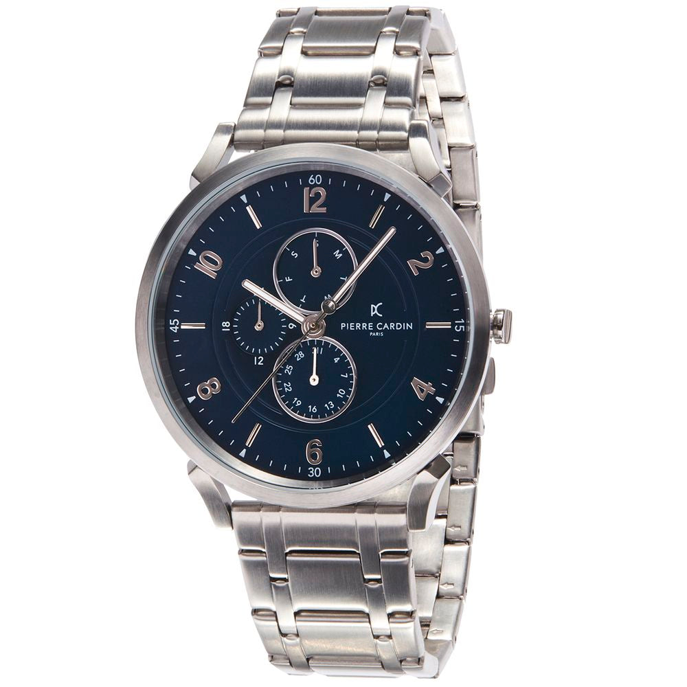 Pierre Cardin Silver Men Watch - Luksusmuotia Pierre Cardin - Tutustu YVES JAVANNI® 