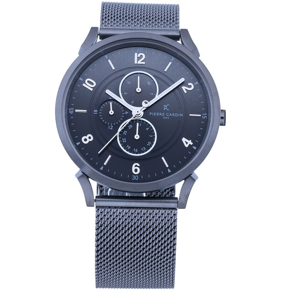 Pierre Cardin Gray Men Watch - Luksusmuotia Pierre Cardin - Tutustu YVES JAVANNI® 