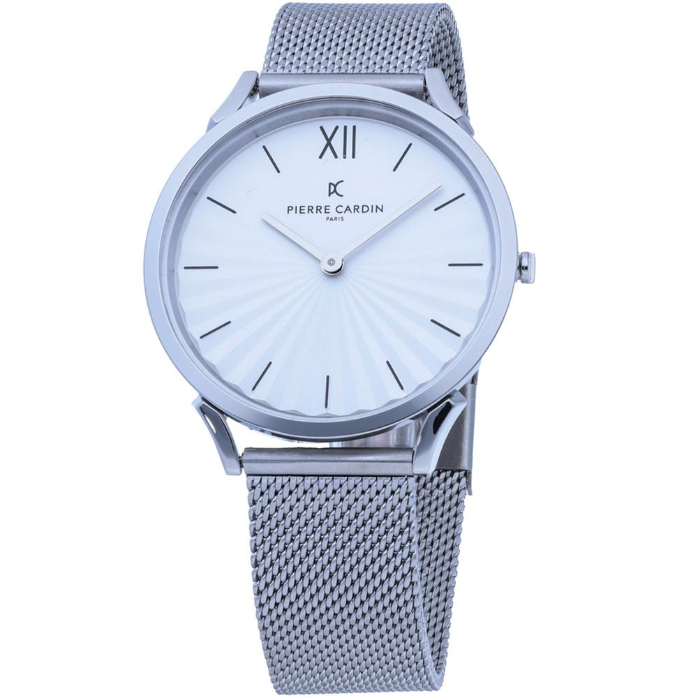 Pierre Cardin Silver Men Watch - Luksusmuotia Pierre Cardin - Tutustu YVES JAVANNI® 