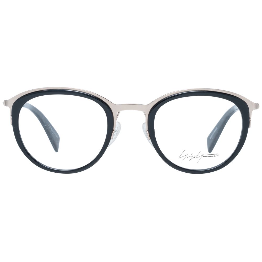 Yohji Yamamoto Black Unisex Optical Frames - Luksusmuotia Yohji Yamamoto - Tutustu YVES JAVANNI® 