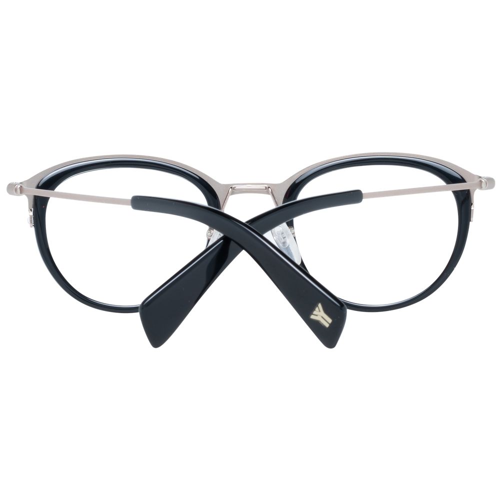 Yohji Yamamoto Black Unisex Optical Frames - Luksusmuotia Yohji Yamamoto - Tutustu YVES JAVANNI® 