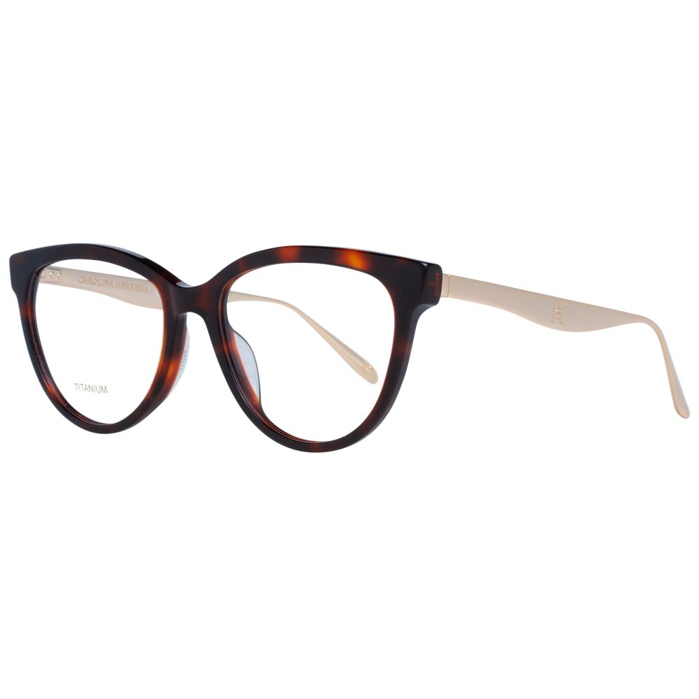 Carolina Herrera Brown Women Optical Frames - Luksuslaukut ja asusteet Carolina Herrera - Tutustu YVES JAVANNI® 