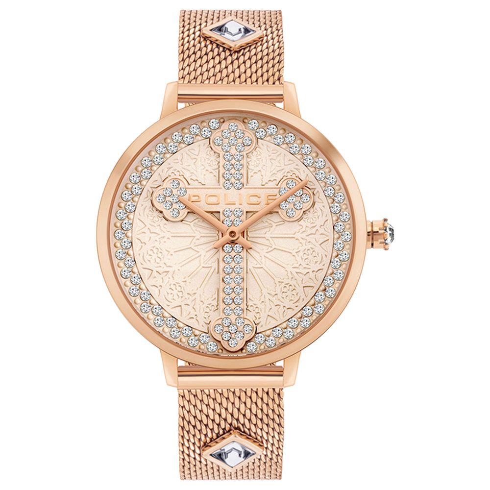 Police Rose Gold Women Watch - Luksusmuotia Police - Tutustu YVES JAVANNI® 