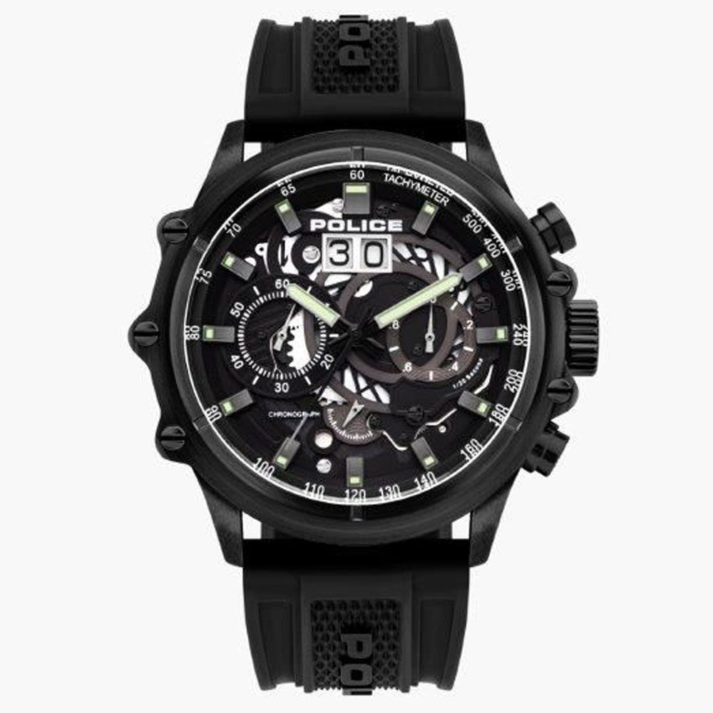 Police Black Men Watch - Luksusmuotia Police - Tutustu YVES JAVANNI® 