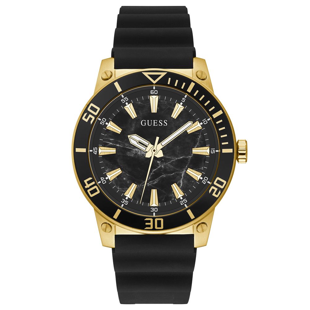 Guess Black Men Watch - Luksuslaukut ja asusteet Guess - Tutustu YVES JAVANNI® 