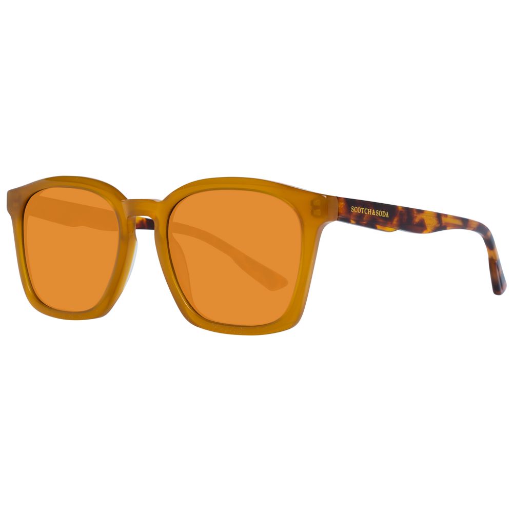 Scotch & Soda Yellow Men Sunglasses - Luksusmuotia Scotch & Soda - Tutustu YVES JAVANNI® 