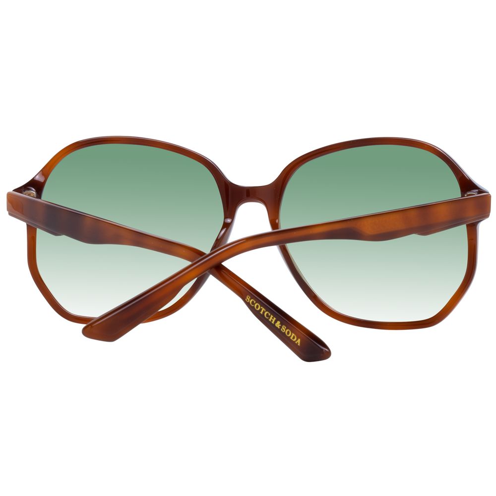 Scotch & Soda Brown Women Sunglasses - Luksusmuotia Scotch & Soda - Tutustu YVES JAVANNI® 