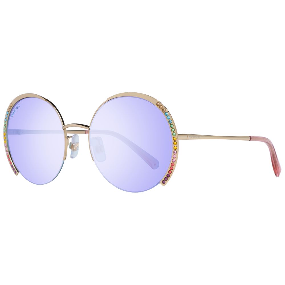 Swarovski Gold Women Sunglasses - Luksusmuotia Swarovski - Tutustu YVES JAVANNI® 