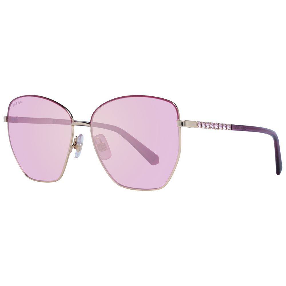 Swarovski Gold Women Sunglasses - Luksusmuotia Swarovski - Tutustu YVES JAVANNI® 