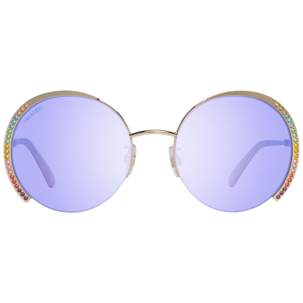 Swarovski Gold Women Sunglasses - Luksusmuotia Swarovski - Tutustu YVES JAVANNI® 