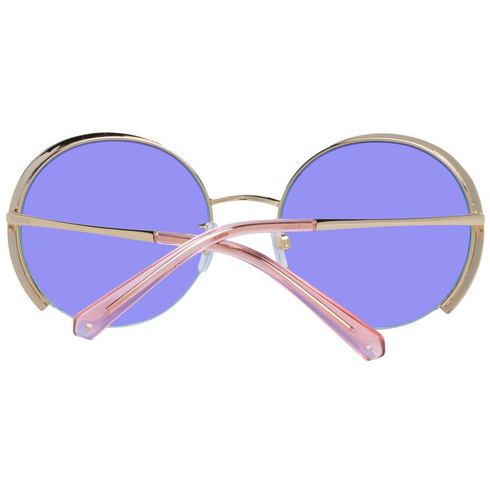 Swarovski Gold Women Sunglasses - Luksusmuotia Swarovski - Tutustu YVES JAVANNI® 