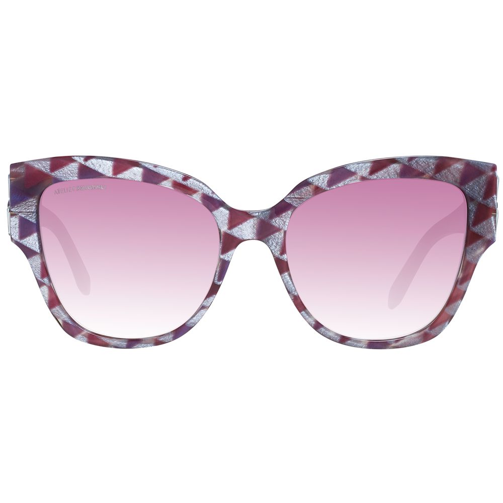 Atelier Swarovski Purple Women Sunglasses - Luksusmuotia Atelier Swarovski - Tutustu YVES JAVANNI® 