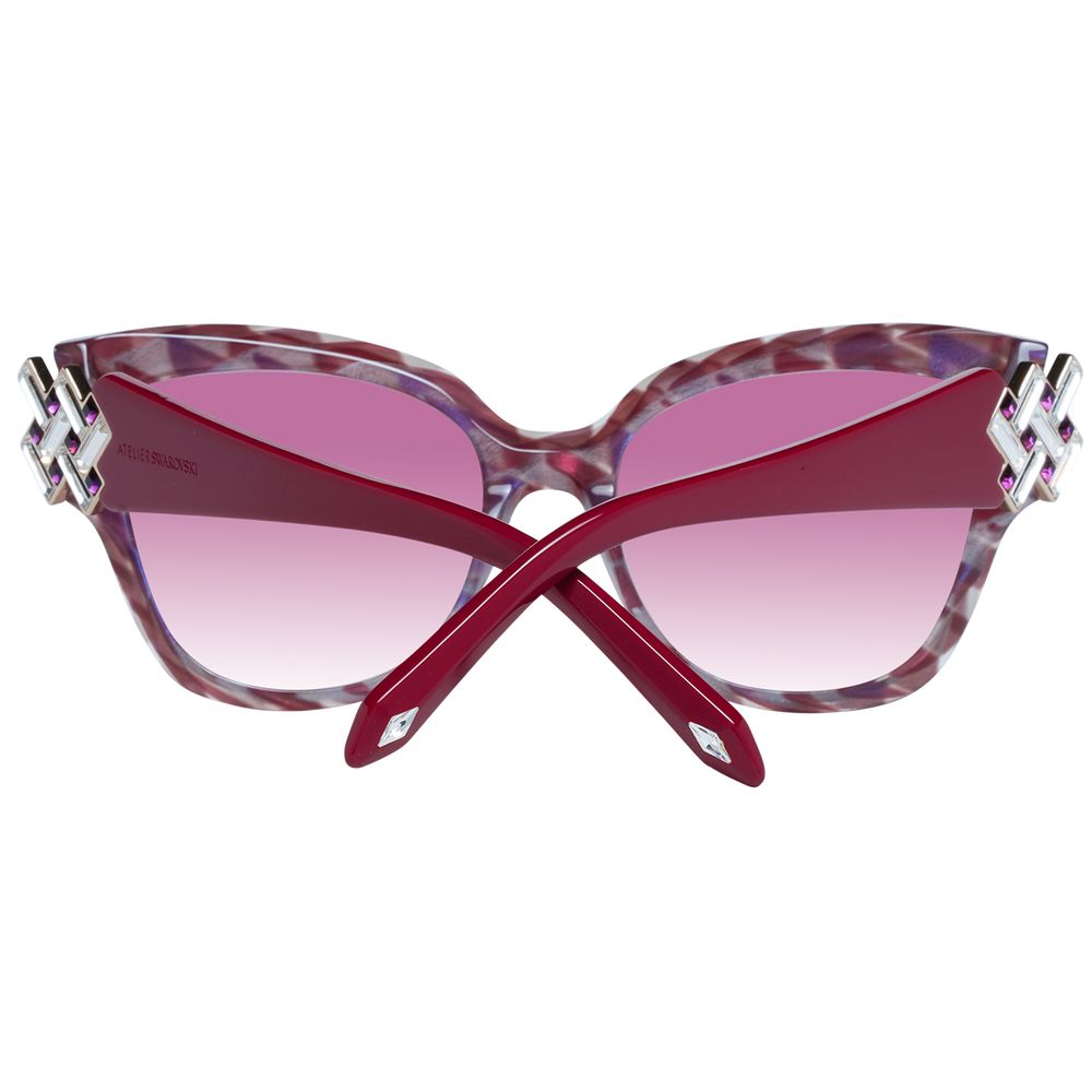 Atelier Swarovski Purple Women Sunglasses - Luksusmuotia Atelier Swarovski - Tutustu YVES JAVANNI® 