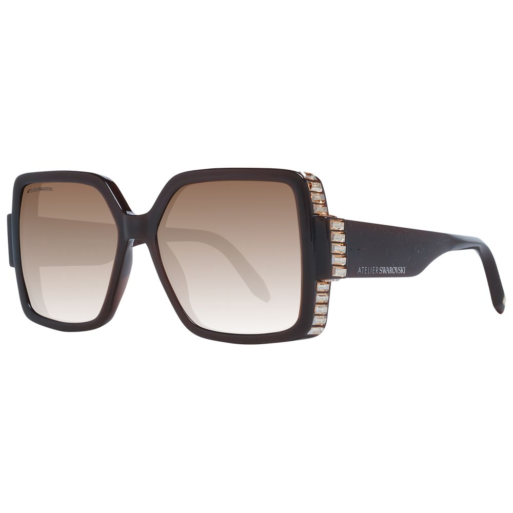 Atelier Swarovski Brown Women Sunglasses - Luksusmuotia Atelier Swarovski - Tutustu YVES JAVANNI® 