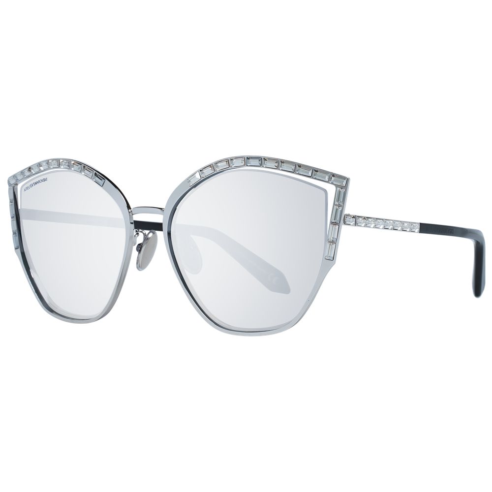 Atelier Swarovski Silver Women Sunglasses - Luksusmuotia Atelier Swarovski - Tutustu YVES JAVANNI® 