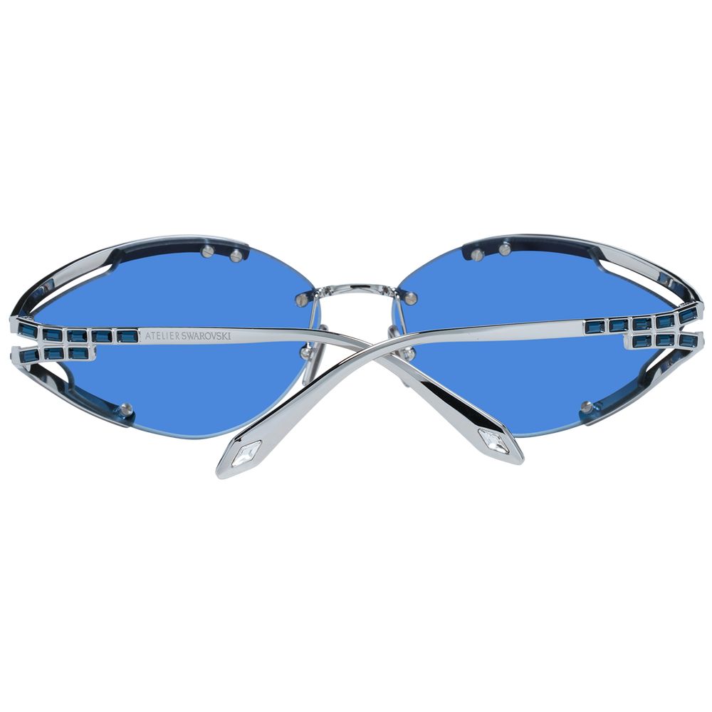 Atelier Swarovski Silver Women Sunglasses - Luksusmuotia Atelier Swarovski - Tutustu YVES JAVANNI® 