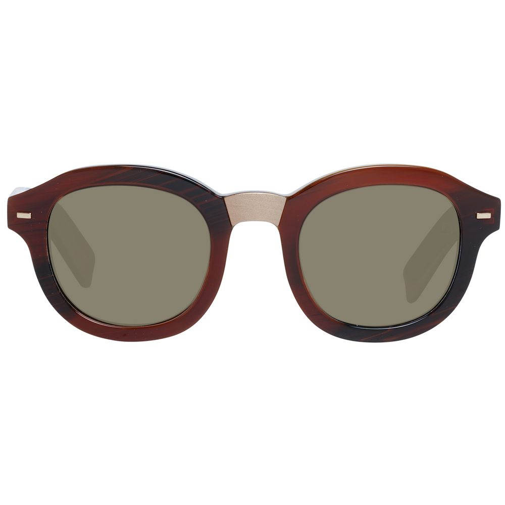 Zegna Couture Brown Men Sunglasses - Luksusmuotia Zegna Couture - Tutustu YVES JAVANNI® 