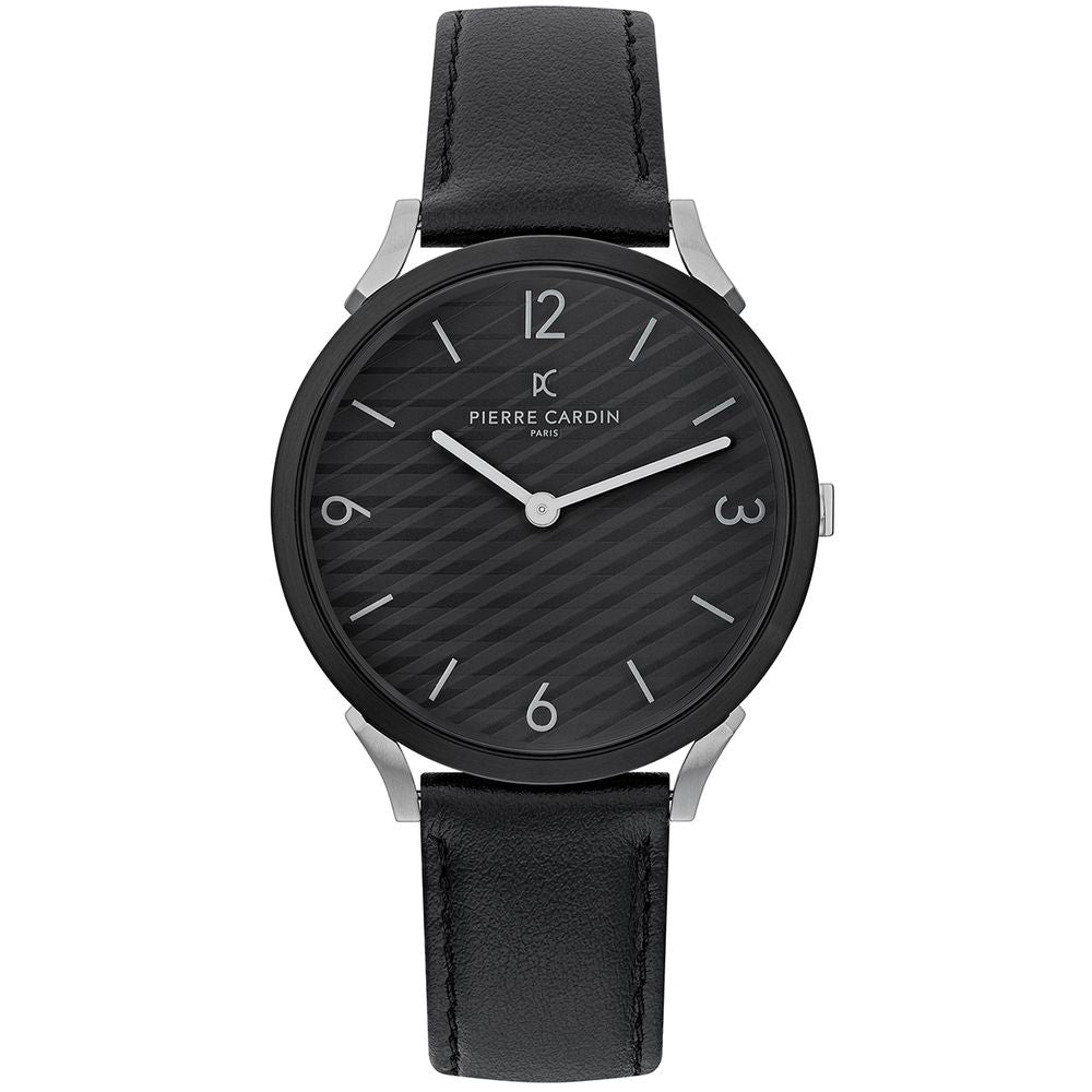 Pierre Cardin Black Men Watch - Luksusmuotia Pierre Cardin - Tutustu YVES JAVANNI® 