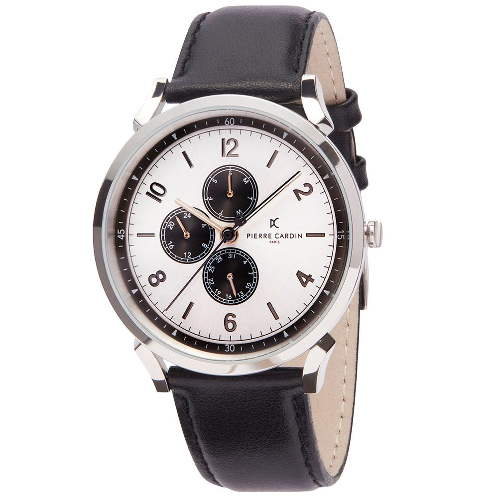 Pierre Cardin Silver Men Watch - Luksusmuotia Pierre Cardin - Tutustu YVES JAVANNI® 