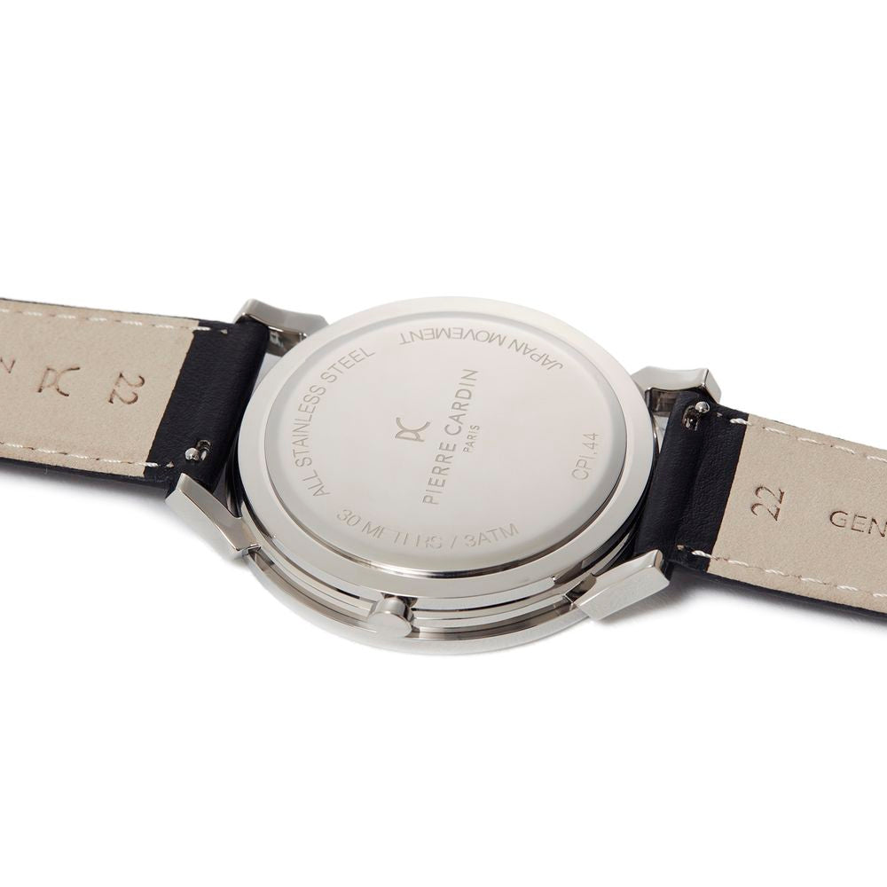 Pierre Cardin Silver Men Watch - Luksusmuotia Pierre Cardin - Tutustu YVES JAVANNI® 