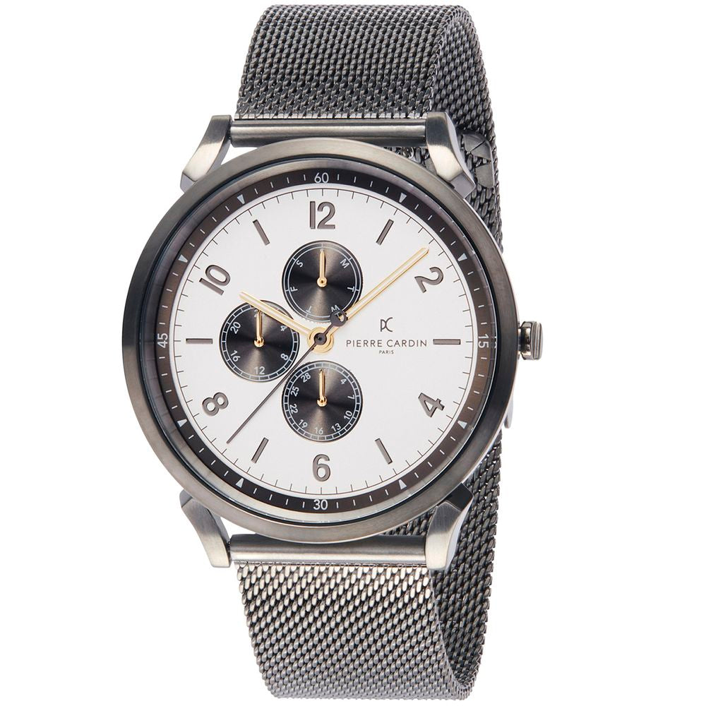 Pierre Cardin Gray Men Watch - Luksusmuotia Pierre Cardin - Tutustu YVES JAVANNI® 