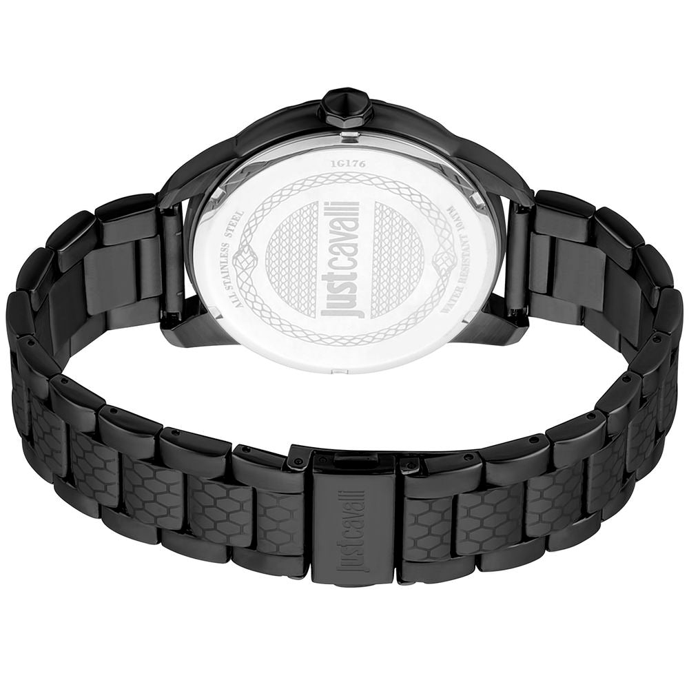 Just Cavalli Black Men Watch - Luksusmuotia Just Cavalli - Tutustu YVES JAVANNI® 