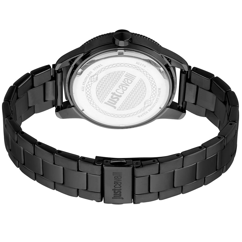 Just Cavalli Black Men Watch - Luksusmuotia Just Cavalli - Tutustu YVES JAVANNI® 