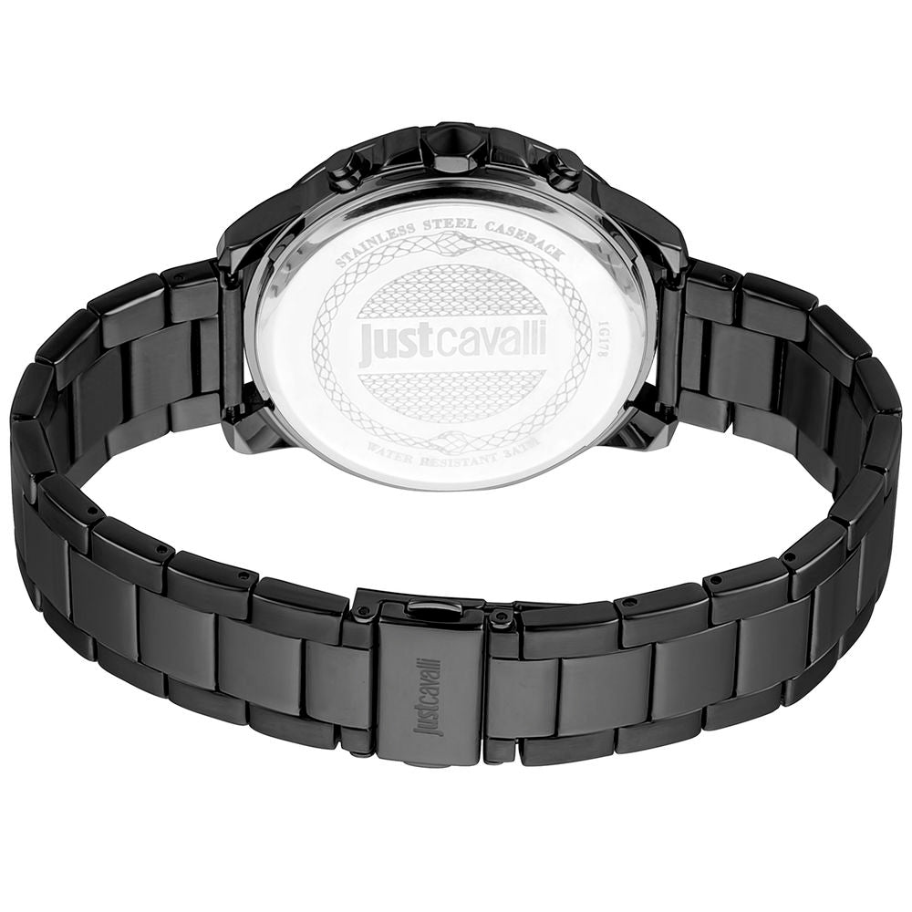 Just Cavalli Black Men Watch - Luksusmuotia Just Cavalli - Tutustu YVES JAVANNI® 