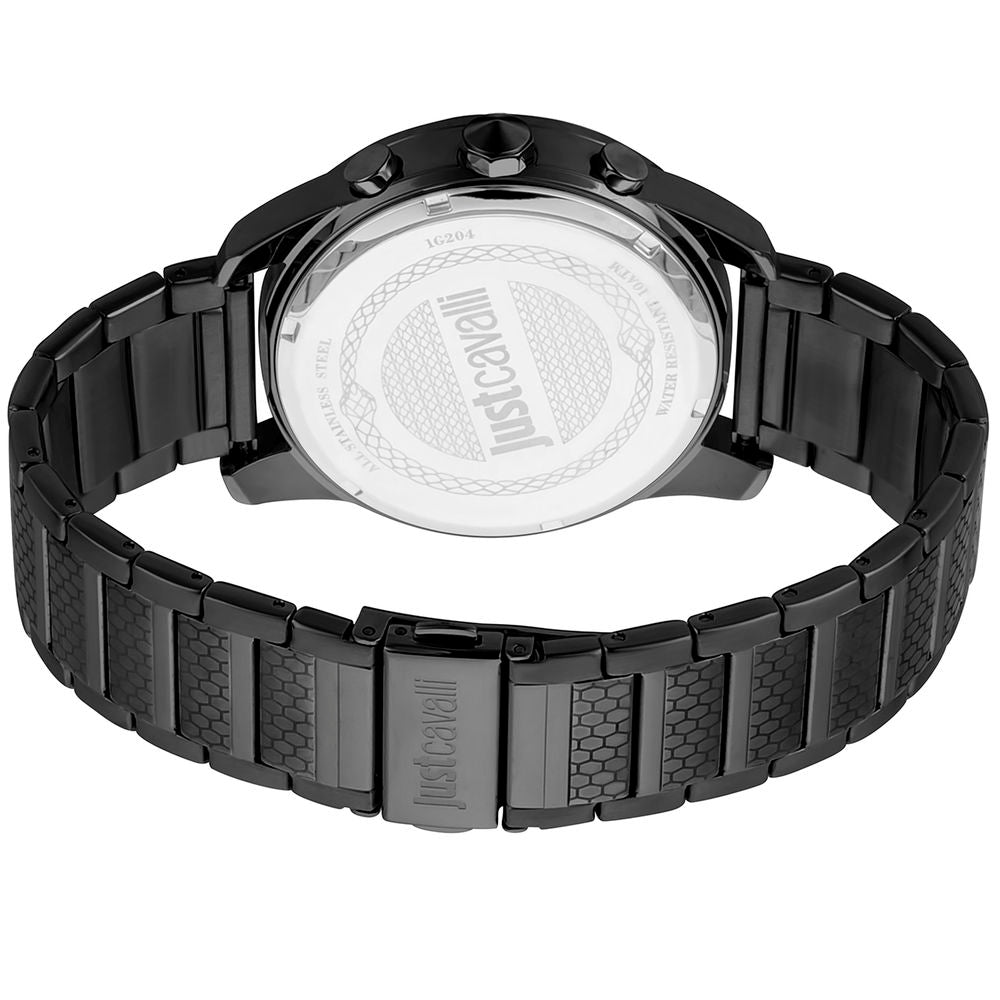 Just Cavalli Black Men Watch - Luksusmuotia Just Cavalli - Tutustu YVES JAVANNI® 