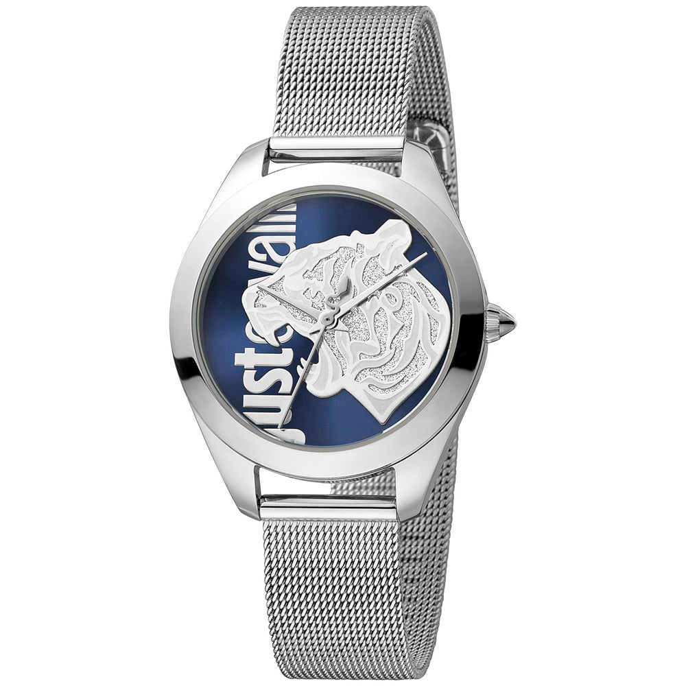 Just Cavalli Silver Women Watch - Luksuslaukut ja asusteet Just Cavalli - Tutustu YVES JAVANNI® 