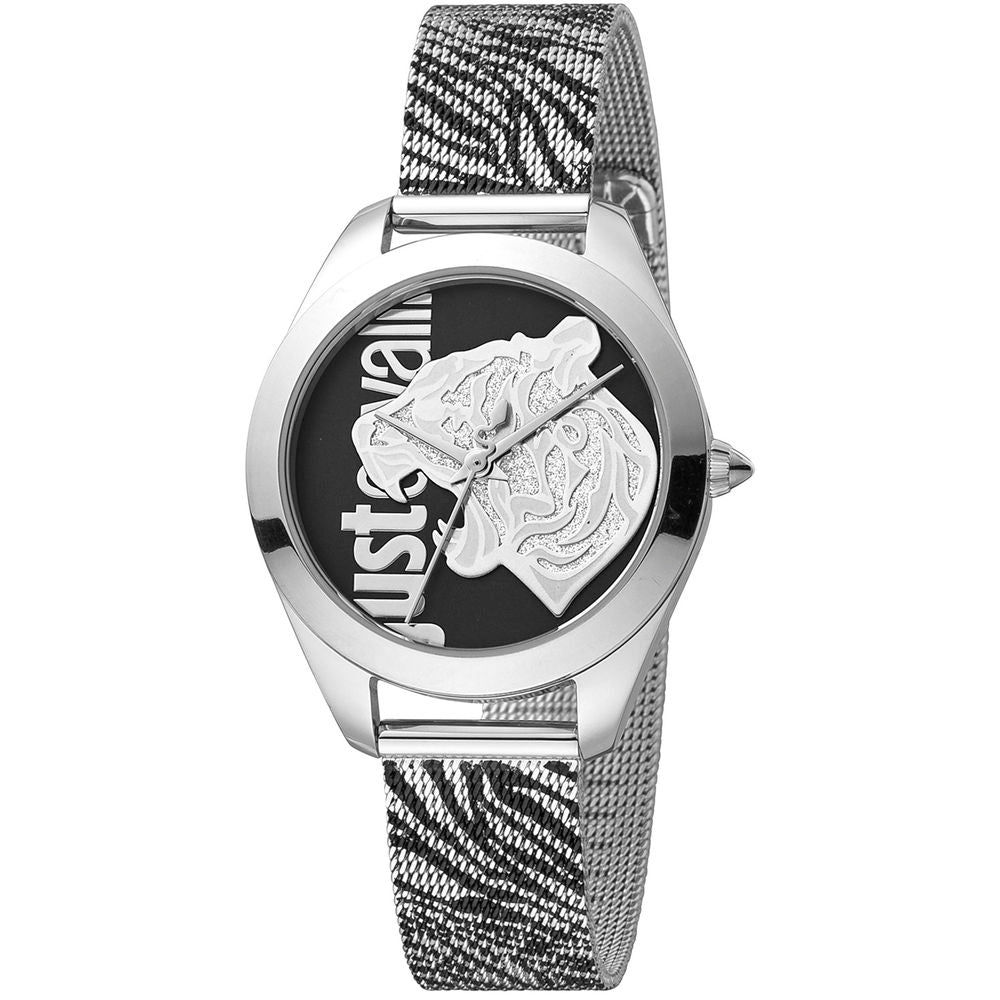 Just Cavalli Silver Women Watch - Luksusmuotia Just Cavalli - Tutustu YVES JAVANNI® 