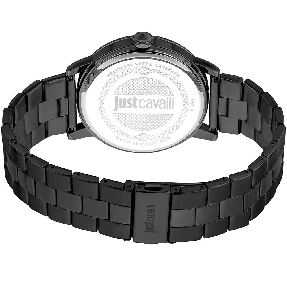 Just Cavalli Black Men Watch - Luksusmuotia Just Cavalli - Tutustu YVES JAVANNI® 