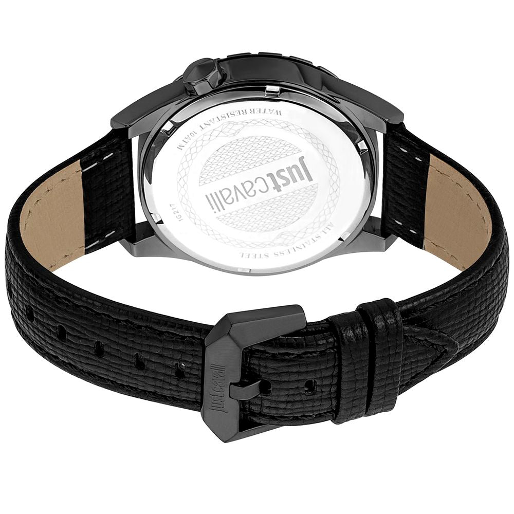 Just Cavalli Black Men Watch - Luksusmuotia Just Cavalli - Tutustu YVES JAVANNI® 