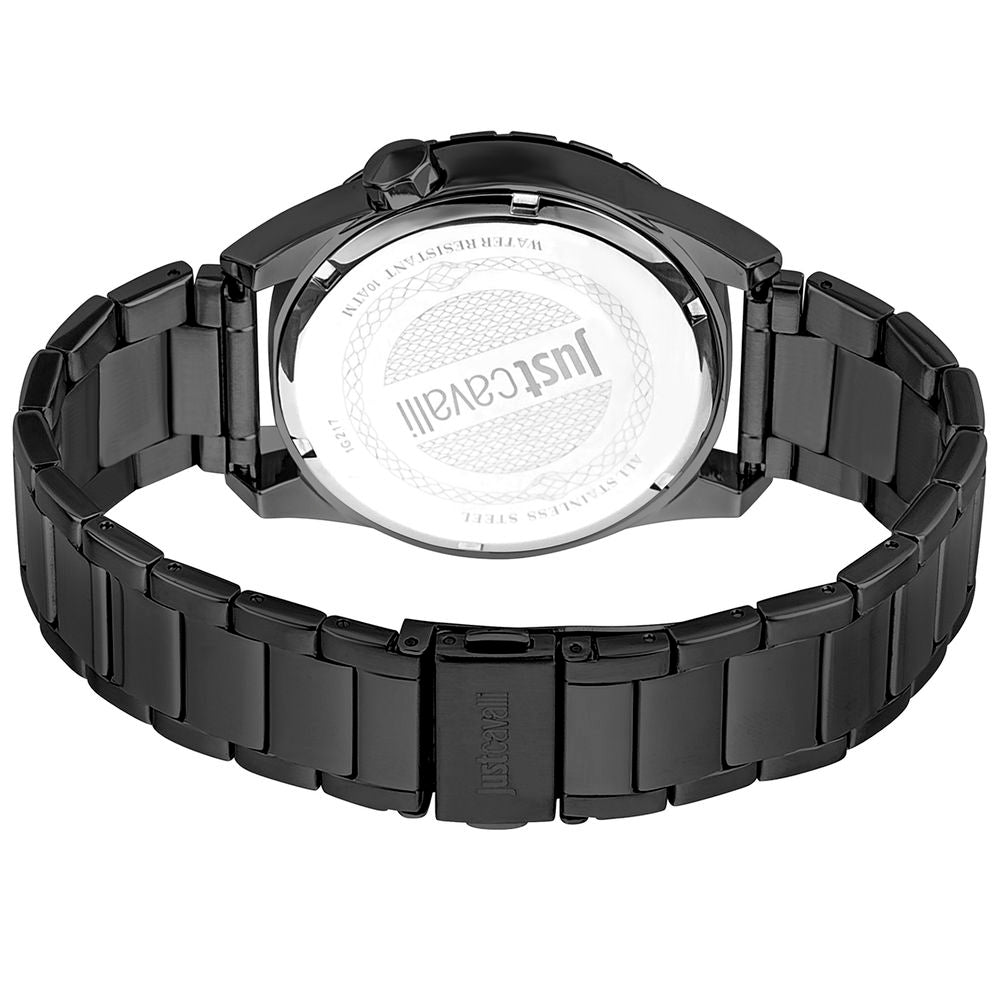 Just Cavalli Black Men Watch - Luksusmuotia Just Cavalli - Tutustu YVES JAVANNI® 