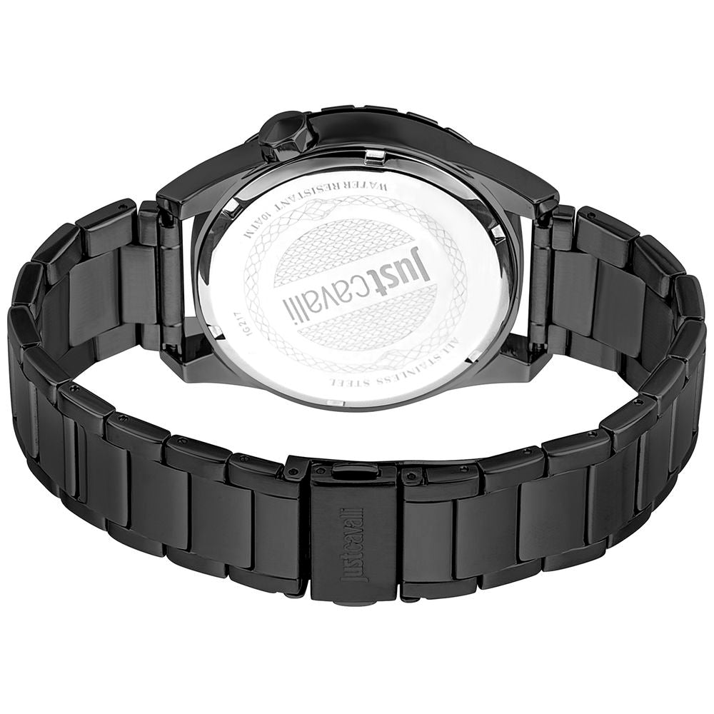 Just Cavalli Black Men Watch - Luksusmuotia Just Cavalli - Tutustu YVES JAVANNI® 