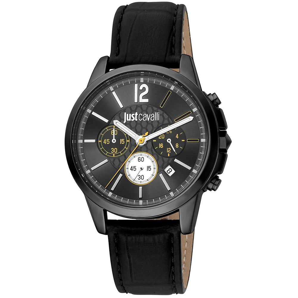 Just Cavalli Black Men Watch - Luksusmuotia Just Cavalli - Tutustu YVES JAVANNI® 