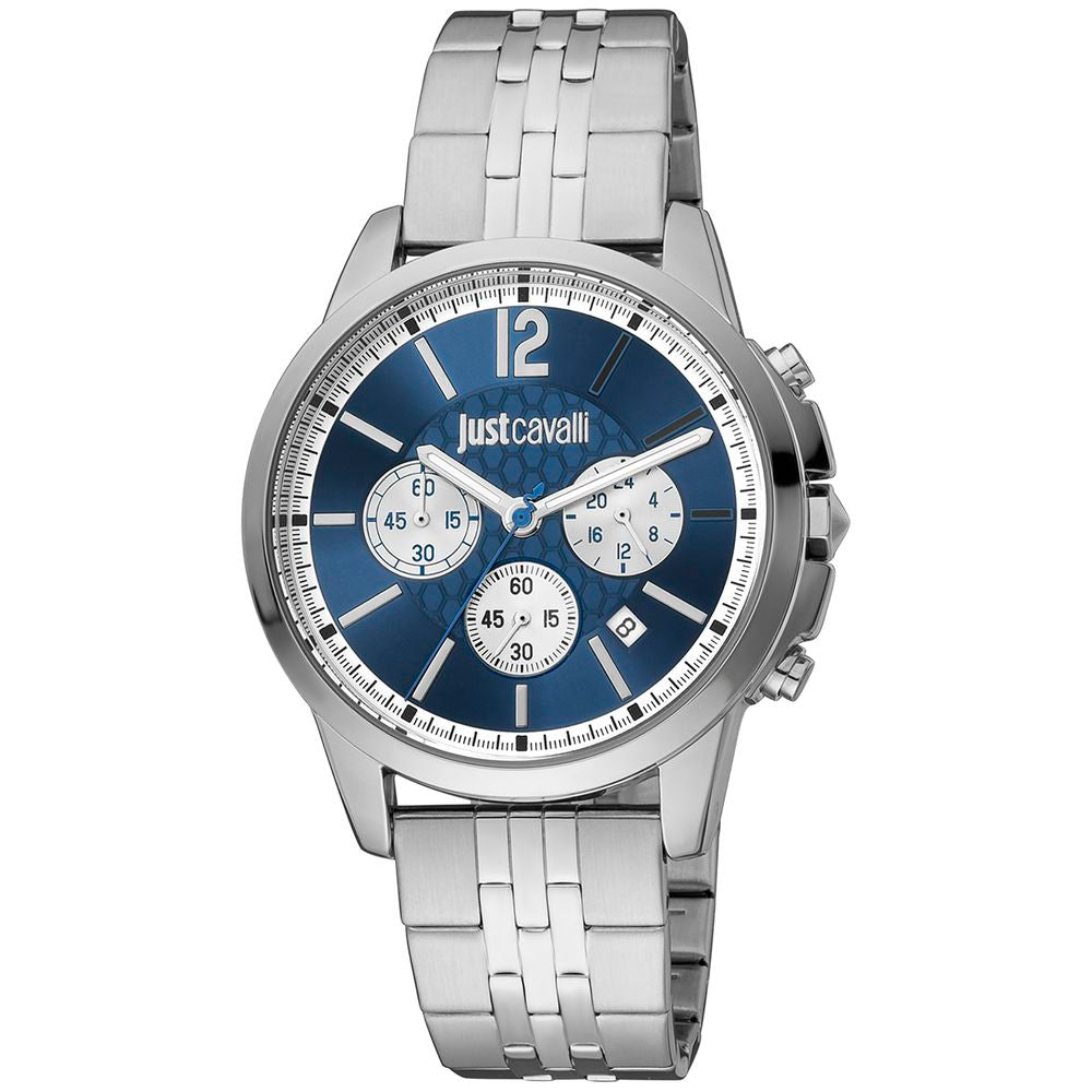 Just Cavalli Silver Men Watch - Luksusmuotia Just Cavalli - Tutustu YVES JAVANNI® 