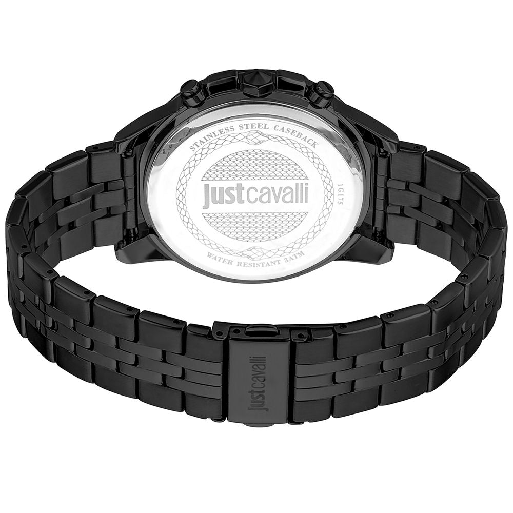 Just Cavalli Black Men Watch - Luksusmuotia Just Cavalli - Tutustu YVES JAVANNI® 