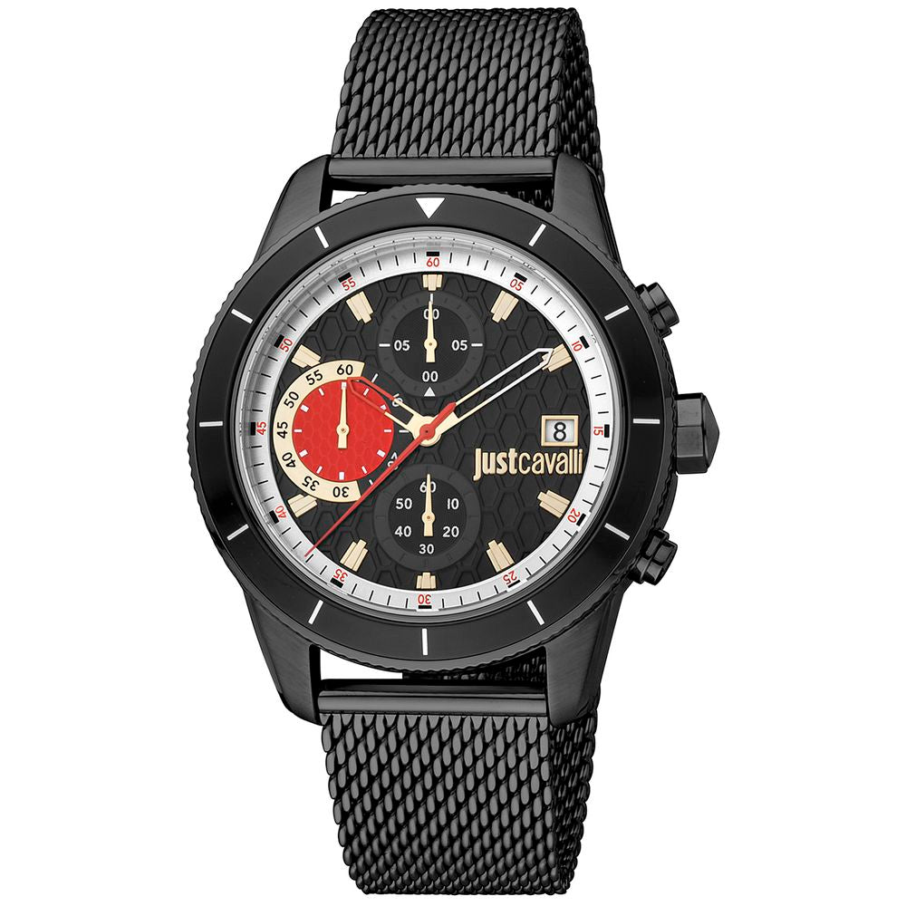 Just Cavalli Black Men Watch - Luksusmuotia Just Cavalli - Tutustu YVES JAVANNI® 