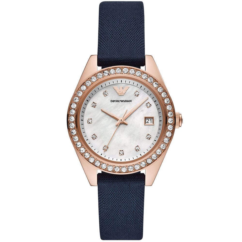 Emporio Armani Rose Gold Women Watch - Luksuslaukut ja asusteet Emporio Armani - Tutustu YVES JAVANNI® 