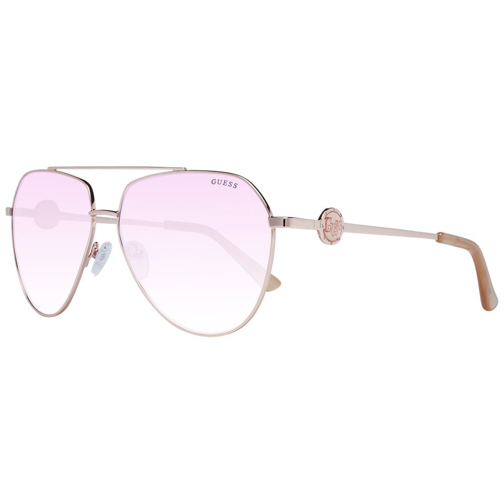 Guess Rose Gold Women Sunglasses - Luksusmuotia Guess - Tutustu YVES JAVANNI® 