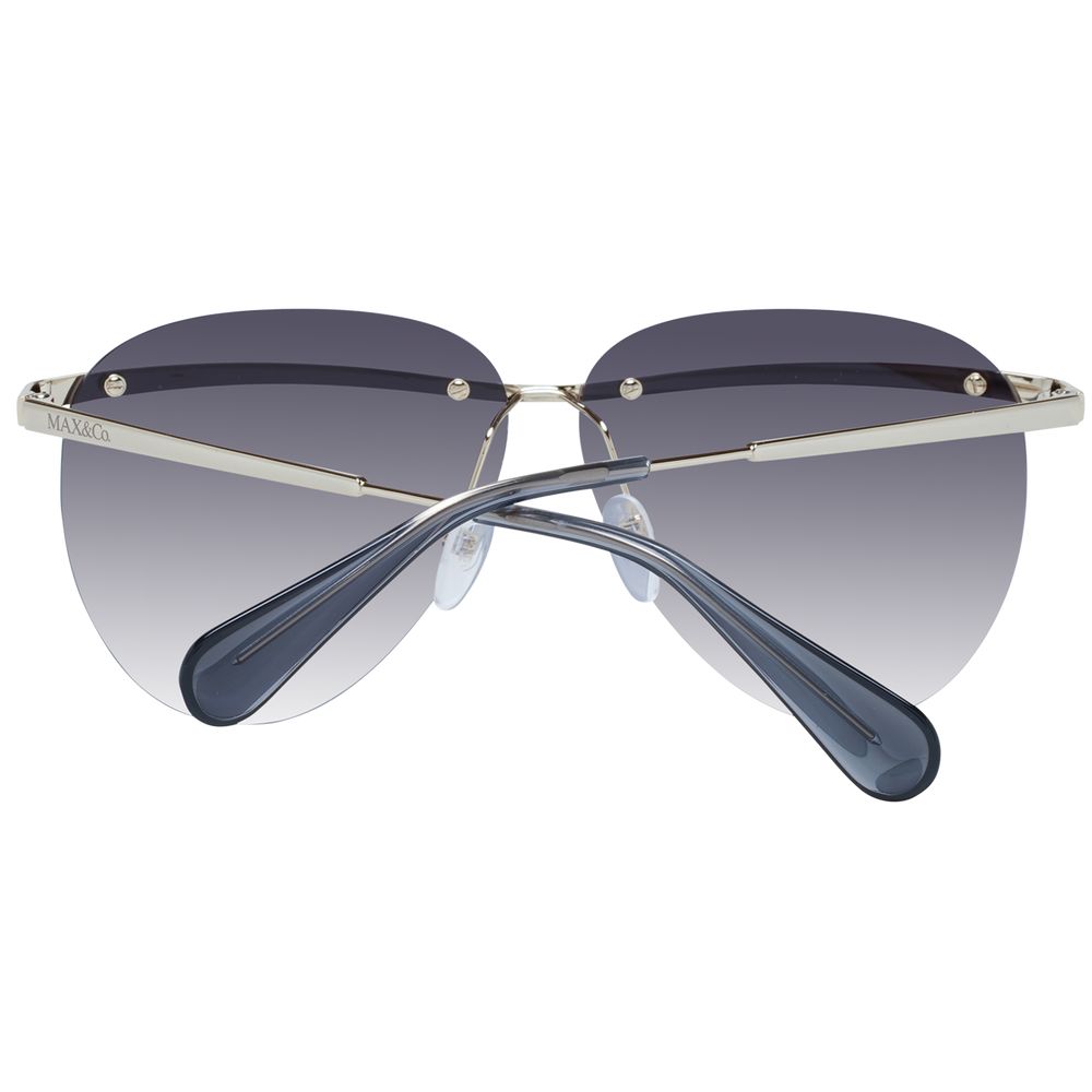 Max & Co Gold Women Sunglasses - Luksusmuotia Max & Co - Tutustu YVES JAVANNI® 