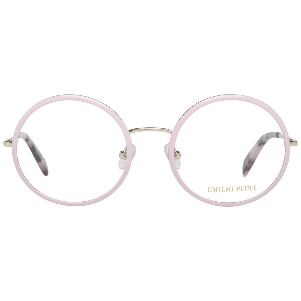 Emilio Pucci Pink Women Optical Frames - Luksusmuotia Emilio Pucci - Tutustu YVES JAVANNI® 